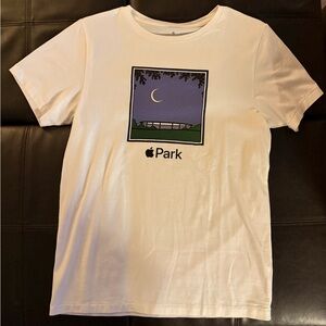 Apple Park Graphic Tee in White